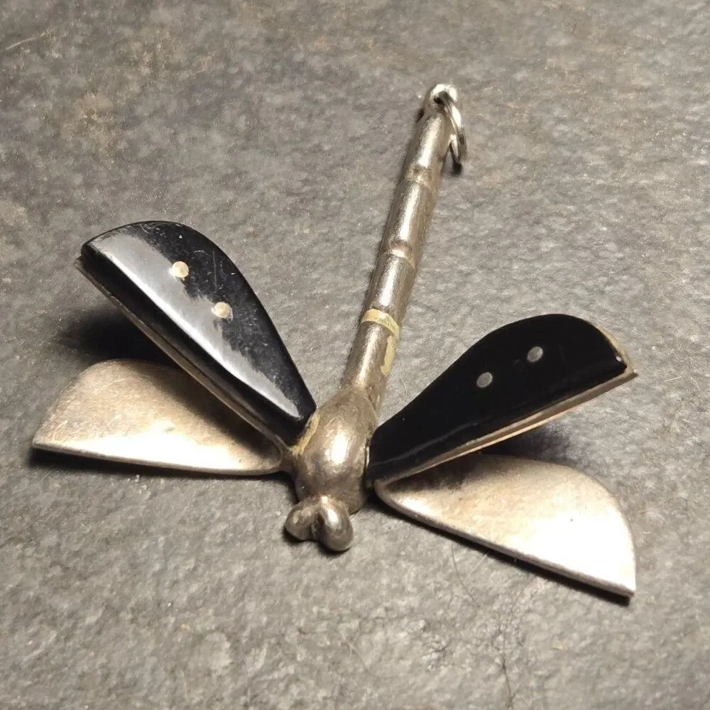 Mexico Dragonfly Sterling Silver Pendant